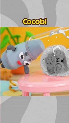 Gray Crayon Steals Color!😲💦 | Songs For Kids #Shorts #Cocobi