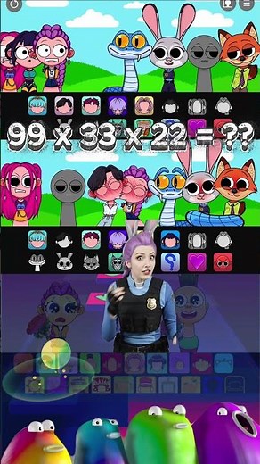 Golden Opera x Zoo Sprunki Custom Phase 2 🎵 | FNF K-pop Demon Hunters Edition🚀 #shorts #kpop #golden