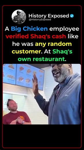 When Shaq's Own Employee Checked If His Money Was Real 😂💸