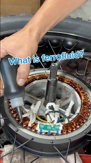 What is ferrofluid? A necessity for high power! #emtb #ebike #hubmotor