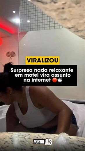 Portal A3 News on Instagram: "🚨 RELAXAMENTO QUE VIROU PESADELO! 🚨 O que era pra ser um momento de descanso na hidromassagem do motel acabou em choque, nojo e muita surpresa 😳🤢 Yasmin e o companheiro só queriam curtir a hidro 🛁💆‍♀️, mas a água começou a revelar “convidados inesperados” boiando… e o clima foi de romance pra desespero em segundos 💔😬 📹 O vídeo mostra o exato momento em que a diversão vai por água abaixo (literalmente) 🌊 Resultado? Internet em choque e vídeo VIRALIZADO 🔥📲