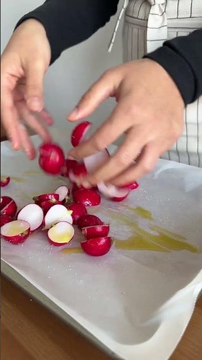 Roasted Radishes with Whipped Feta