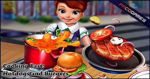 Cooking Fast: Hotdogs and Burgers | Play the Game for Free on PacoGames