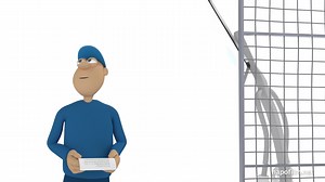 "Danger", says Napo! "Watch out for suspended loads" | Napo