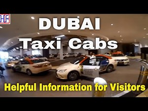 Dubai Taxi Cabs Guide 🇦🇪 - Getting Around | Helpful Information | Dubai Travel - Episode# 3