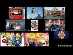 Fireman Sam all Norwegian Intro's Mashup