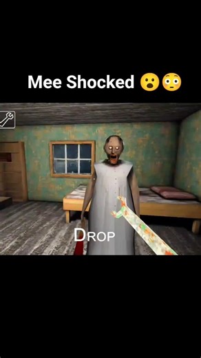 me shocked 😦😳 #granny #gameplay #ytshorts #video