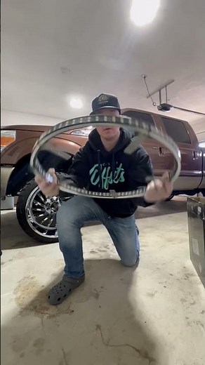 Brightest Truck Wheel Lights 🧐 #liftedtrucks #trucks #ledlights