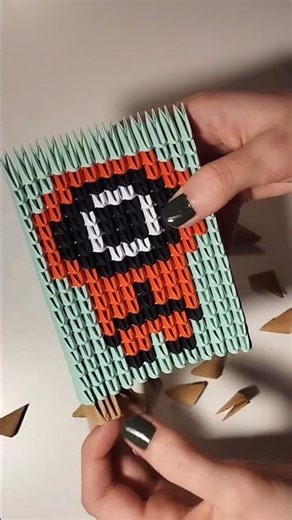 How to make Circle guard mask origami from Squid game 👽