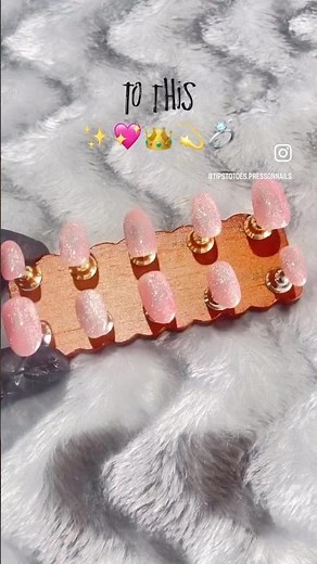 From plain to pampered 💖✨ Perfect Rakhi gift! #nailglowup #nailshorts #shorts