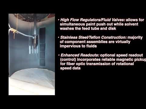 Ransburg Turbo Disk Rotary Atomizer