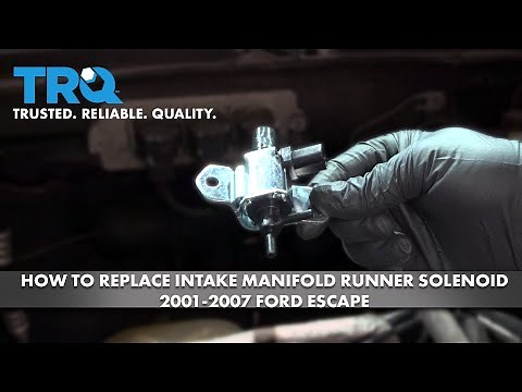 How to Replace Intake Manifold Runner Solenoid 2001-2007 Ford Escape