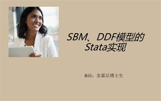 用Stata实现SBM、DDF、NDDF模型