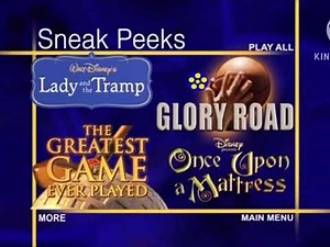 Sneak Peeks Menu For The Muppet Christmas Carol DVD 2005