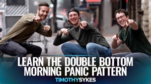 Anyone who knows me knows my favorite pattern is the morning panic … But since trading and trading patterns aren’t an exact science, sometimes we see variations of it. Watch this video to learn about this variation: the double bottom morning panic! | Timothy Sykes