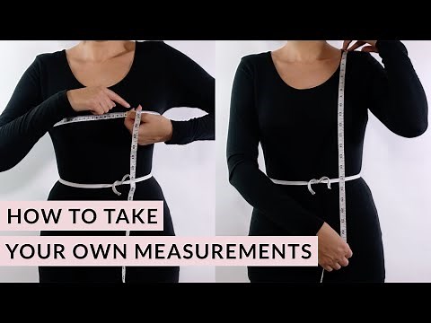 How to Take Your Own Measurements | Dressmaking with Tiana