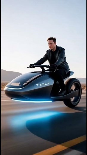 Elon Musk Flying Tesla Car Test Drive Motivation | Impossible Ideas Become Reality.#tesla