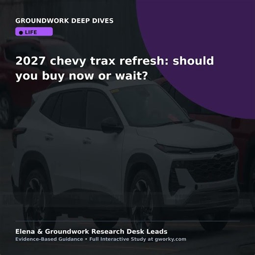 2027 chevy trax refresh: should you buy now or wait?