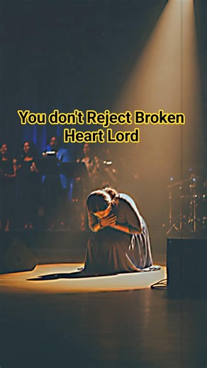 You don't Reject Broken Heart Lord | O Lord, I Come Broken | Powerful Worship Lyric Video