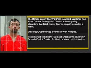 Clarendon High School football coach Caleb Hunter Gannon arrested for alleged felony rape of a minor