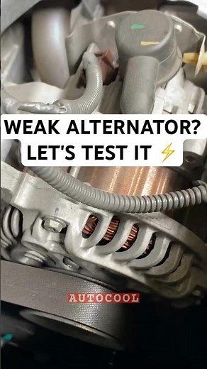 Weak Alternator? Let’s Test It ⚡