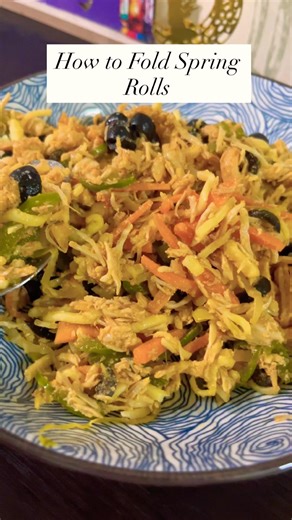 How to Fold Spring Rolls | Easy Folding Technique for Crispy Rolls #springrolls #Iftar ideas