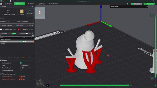 🌳 How To Add Supports In Bambu Studio - Tree Supports 3D Printing - Bambu Studio Add Supports