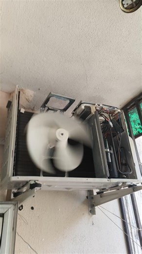Sensor replace outdoor fan motor replace#acservice #actechnician #acgascharging #acinstallation
