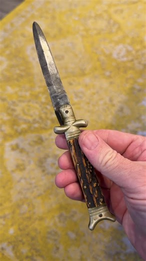 19th Century Belgian Chatellerault Switchblade