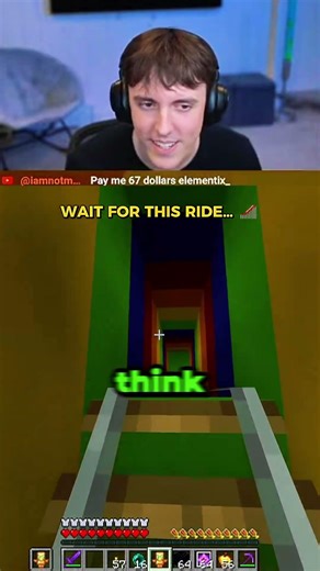 This Minecraft Ride Was Too Satisfying 😌