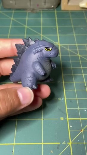 Chibi Godzilla Sculpture - Making a Cute and Chonky Monster