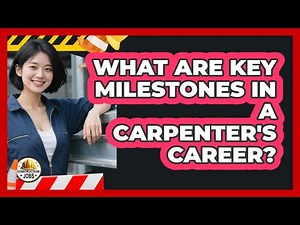 What Are Key Milestones In A Carpenter's Career?