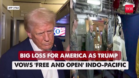 U.S. Navy F/A-18 And Seahawk Crash In South China Sea As Trump Calls For 'FREE' Indo-Pacific