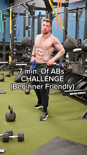 593K views · 4.4K reactions | 7 min. Of ABs Challenge  All bodyweight & beginner friendly! All you need is 7 minutes of your day!! Add this to your arsenal for the holidays! #thanksgiving #abworkout #core #abs #fitness #gym #trainer #757 #inclyne #onelife | Kevin Clark | Facebook