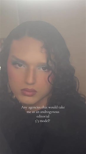 Would happily be part of your agency #androgynous #modelingagency #editorialmodel #fyp #foryoupage