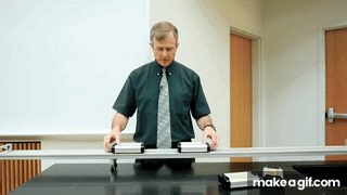 Collisions Demo: Two Carts on Make a GIF