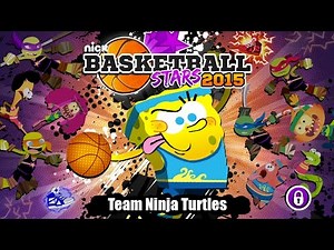 Nick Basketball Stars 2015 - Team Ninja Turtles (Ninja Dunking Gameplay)