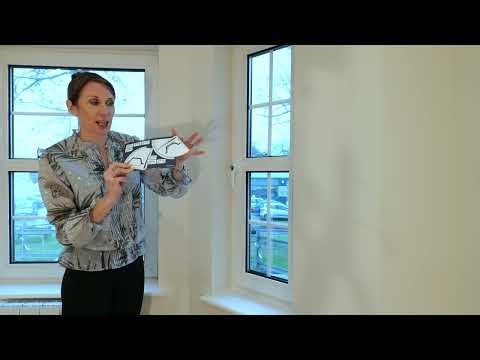 How to use a Silent Gliss angle measurer on your bay window