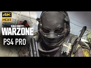 Call of Duty Modern Warfare Warzone PS4 PRO UHD- HDR Gameplay