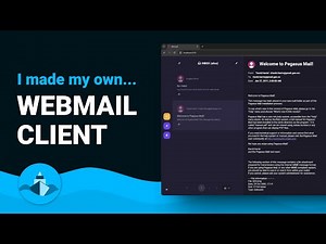 I made my own Webmail Client!