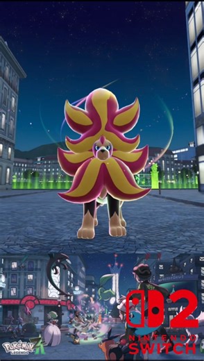 Mega Pyroar (#shorts) Pokemon Legends ZA #pokemonlegendsza #nintendoswitch2