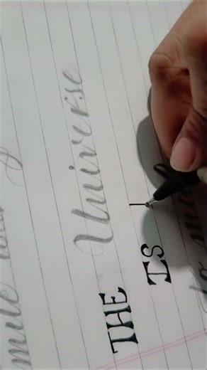 Flourish Calligraphy Practice ✍️ #ytshorts #shorts #trendingnow #pencilcalligraphy #viral