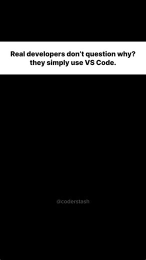 AI, ML, Data Science, Web, Apps on Instagram: "Are you using VS Code or any else? 💻 #vscode #java #cpp #javascript #cprogramming #python #developer #programming #coding #softwaredeveloper #webdeveloper #tech #reels #computerscience #coder #reelsi̇nstagram"