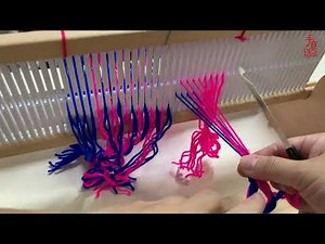 Rigid Heddle Weaving - Setting Up for Log Cabin