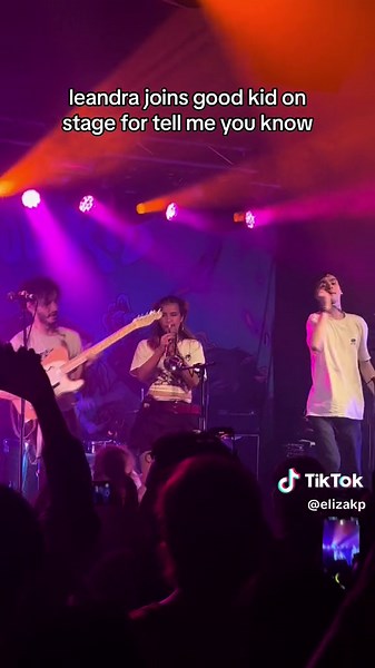 Leandra Trumpet Performance with Good Kid at London Concert