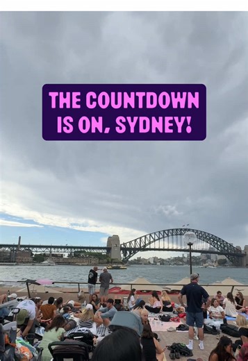 This New Year's Eve is shaping up to be something truly special! In the wise words of one of our event announcers, “Stay safe everybody. Take care and have a Happy New Year!” Stay up to date on vantage point capacity, public transport, and other city and foreshore updates at sydneynewyearseve.com (l Music by the one and only Jono Ma for the Sydney NYE midnight fireworks. [Video description: Happy crowds smile and wave to the camera and say “Happy New Year!”. Various shots show the Sydney Opera H