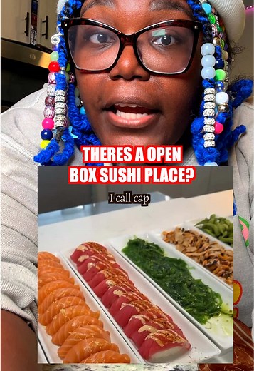 INVESTIGATING A Random OPEN BOX SUSHI BUSINESSES? @FISH BOX SUSHI (Imma find out) 😩😩.. because according to (my friend that sent me this place).. it’s real?! 🤔 #food #sushi #foodie #foodlover @Shenelle💕 So yes, this place is real, and yes, I had an amazing experience. I think this is a genius concept. I see a lot of businesses copy and paste ideas, but I’ve never seen anything like this. Kudos to whoever came up with it—I love originality. Here’s how it works: * Pick a small, medium, or larg