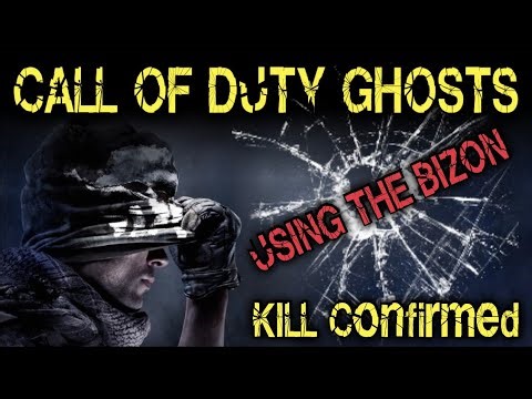 COD GHOSTS KILL Confirmed using the Bizon