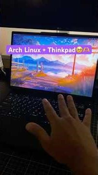Thinkpad + Omarchy Linux is a goat linux setup in 2026 #archlinux #linux #thinkpad