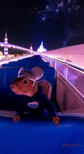 We Rode the PeopleMover and Took Over Tomorrowland 🚀🐿️